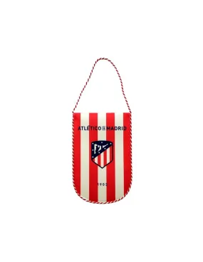 Banderín Atlético de Madrid 14x22 cm