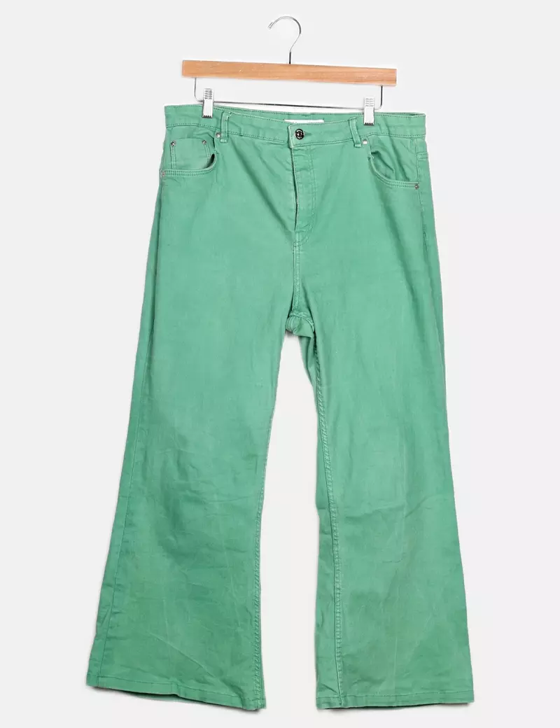 Bershka Pantalones de tela Rectos