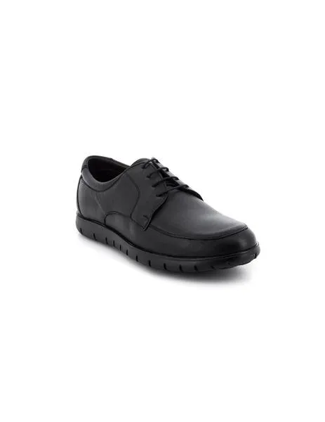 blucher de piel negro 1349