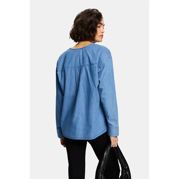 BLUSA DENIM LIGERA MUJER ESPRIT