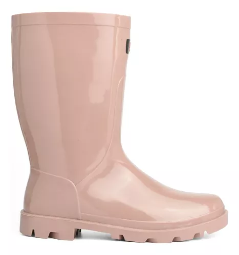 Bota Lluvia Goma Pvc Mujer Gummi Welli Corta 