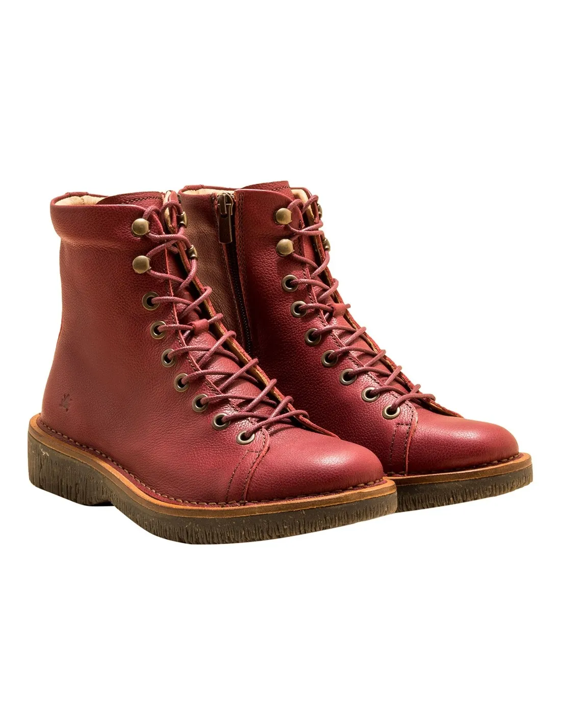 Bota Militar Mujer Roja Volcano