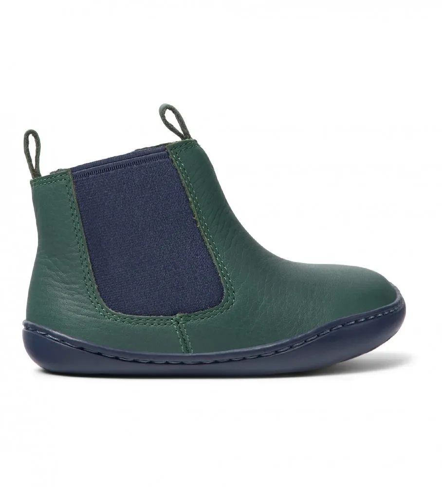 Botines de Piel Peu Cami verde