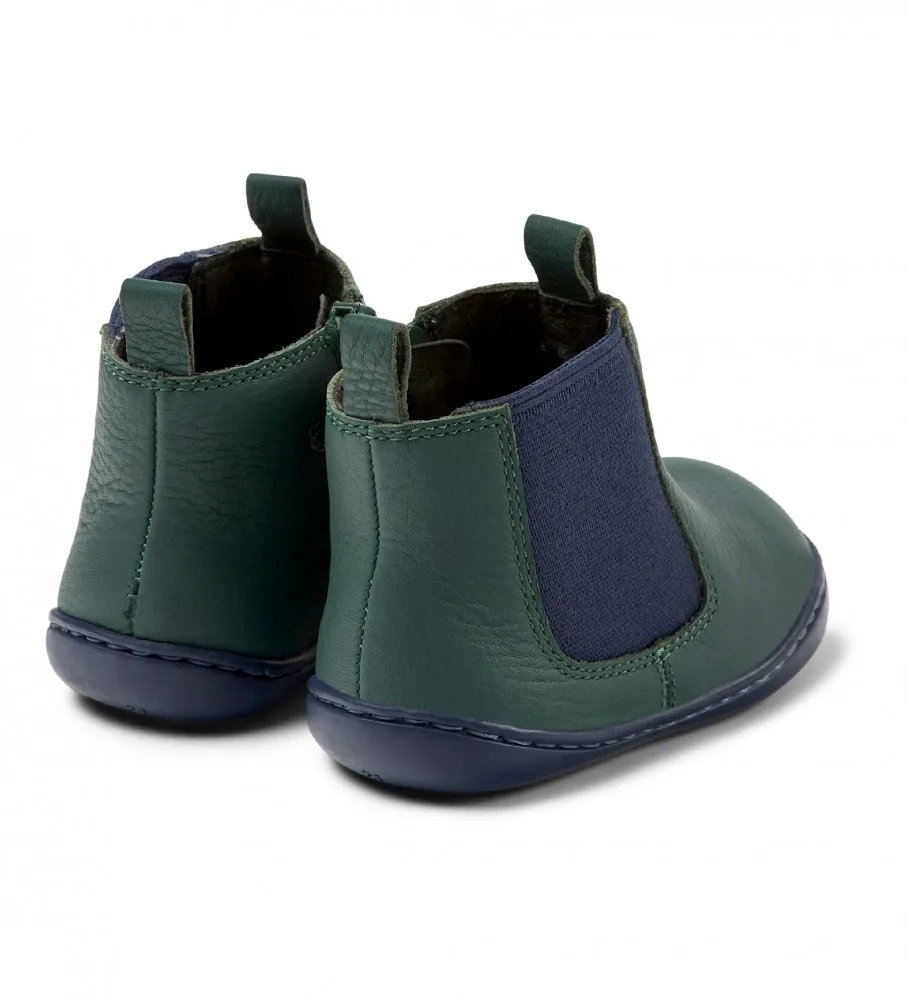 Botines de Piel Peu Cami verde