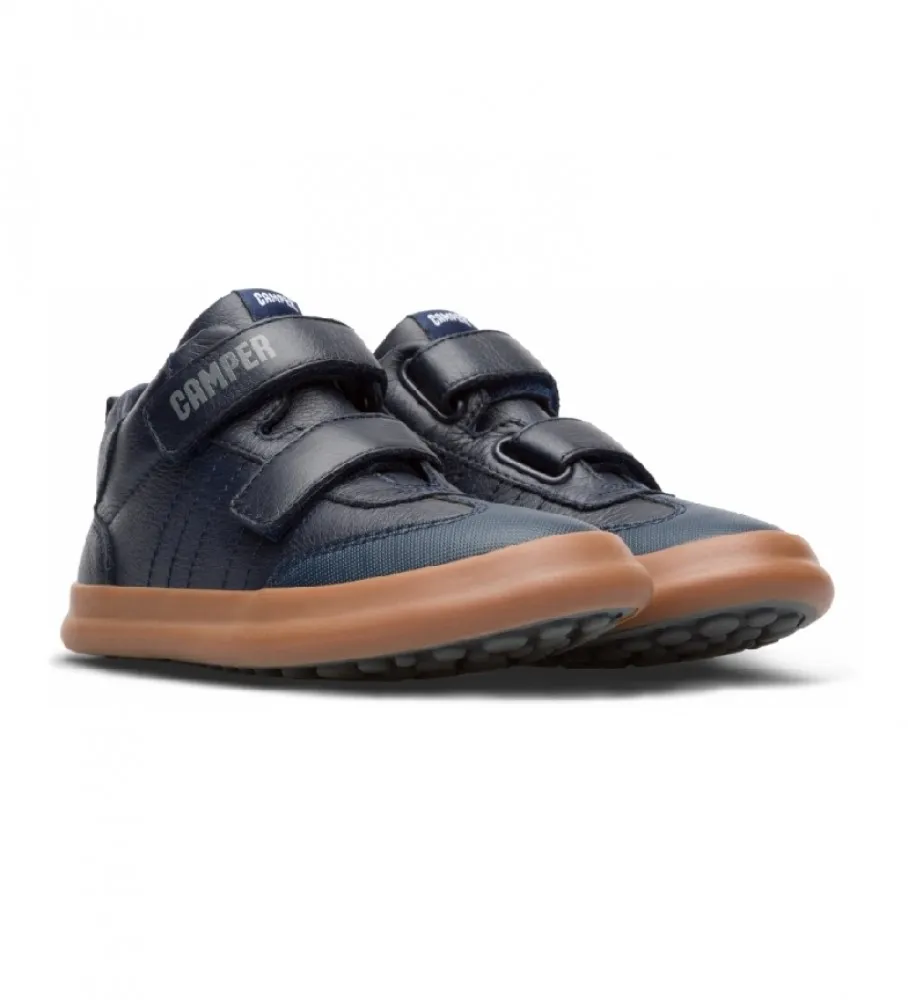 Botines de piel Pursuit Kids azul