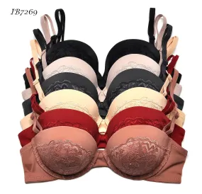 BRA CON ENCAJE STRAPLESS PUSH UP IB7269