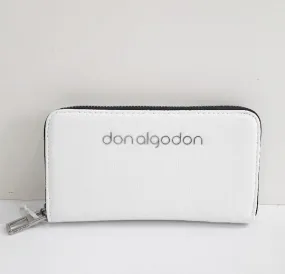 cartera don algodÓn blanca