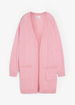 Chaqueta ligera de punto Rosa