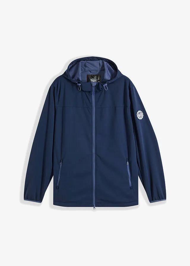 Chaqueta ligera de tejido Softshell Azul marino