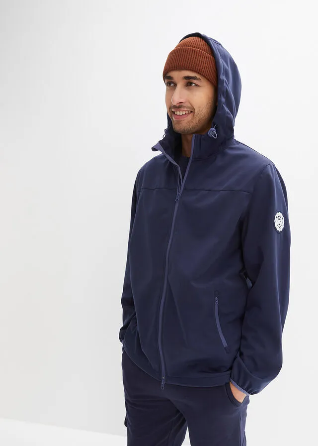 Chaqueta ligera de tejido Softshell Azul marino