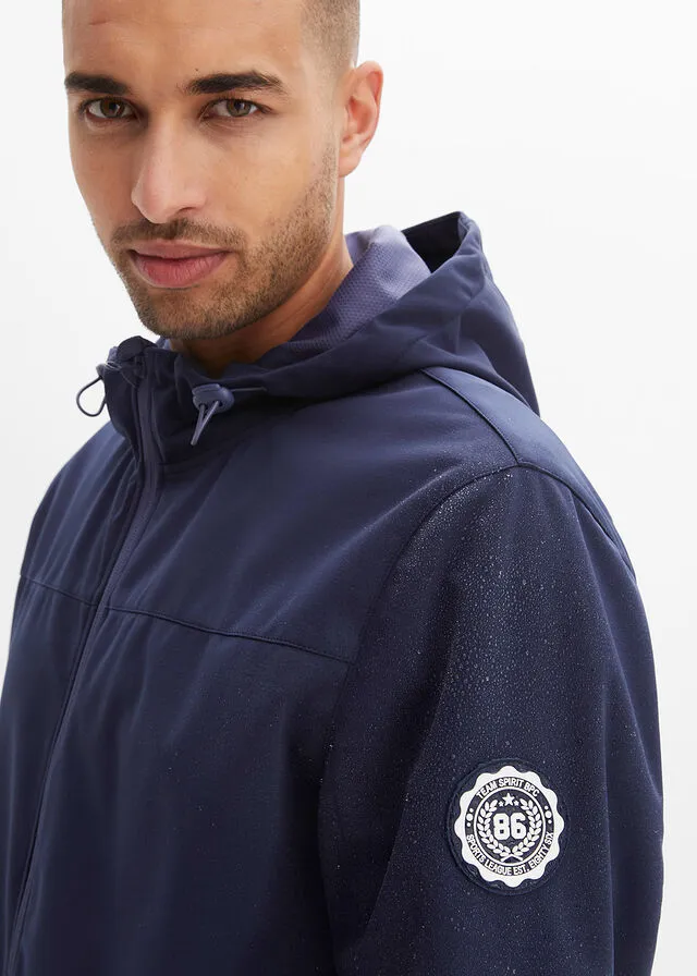 Chaqueta ligera de tejido Softshell Azul marino