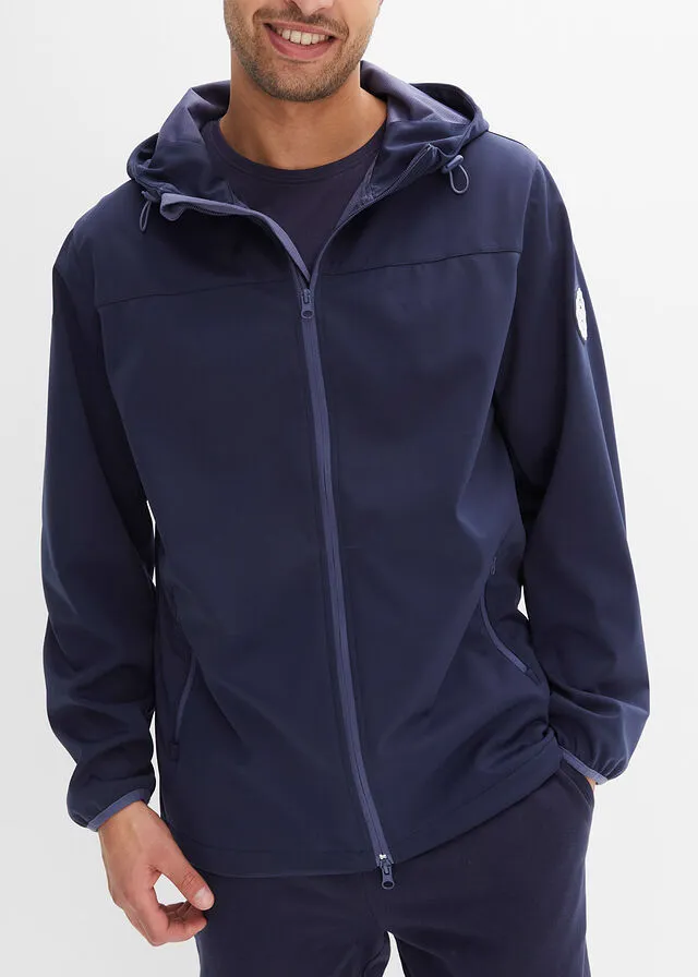 Chaqueta ligera de tejido Softshell Azul marino