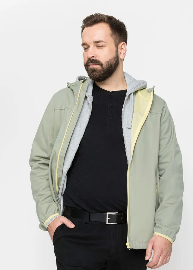 Chaqueta ligera de tejido Softshell Verde