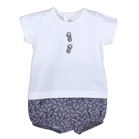 Conjunto bebe piñas Verano