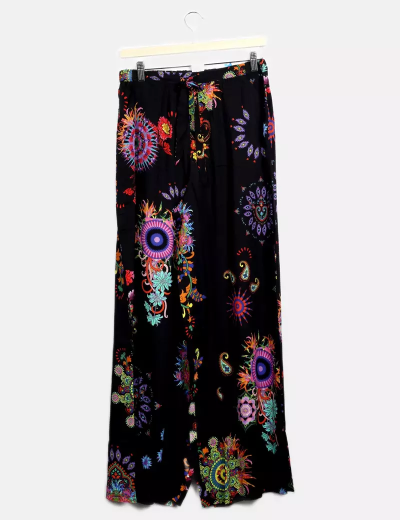 Desigual Pantalones de tela Anchos