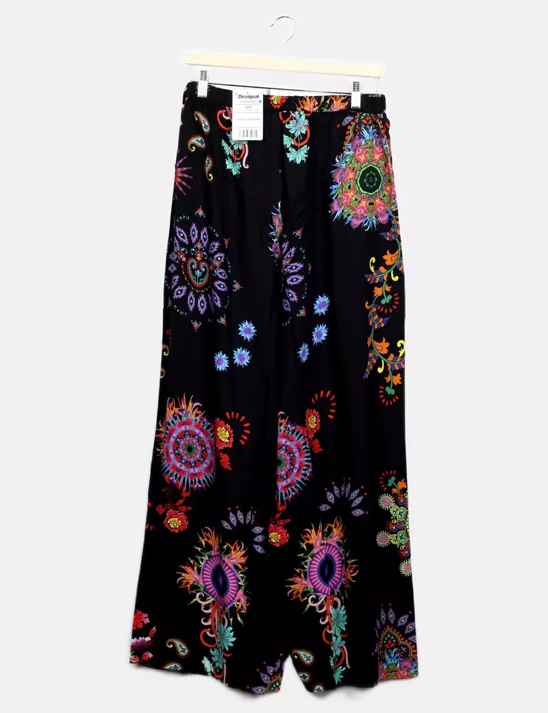 Desigual Pantalones de tela Anchos