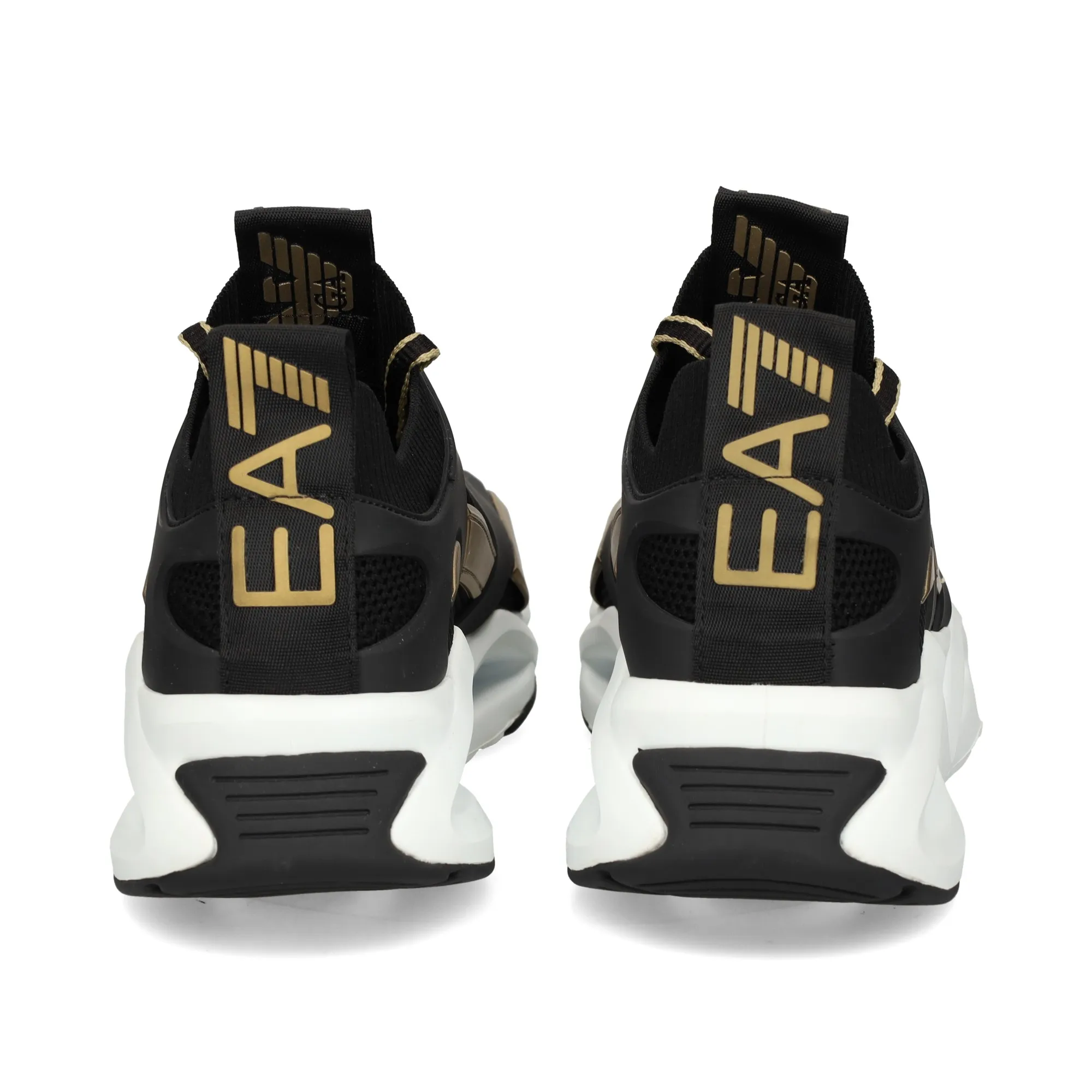 EA7 Zapatillas de Hombre M701 BLACK+GOLD