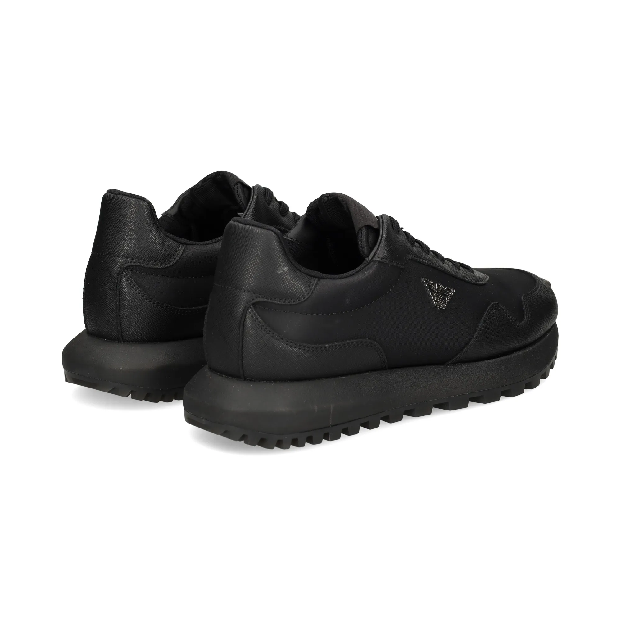 EMPORIO ARMANI Zapatillas de Hombre K001 BLACK+BLAC