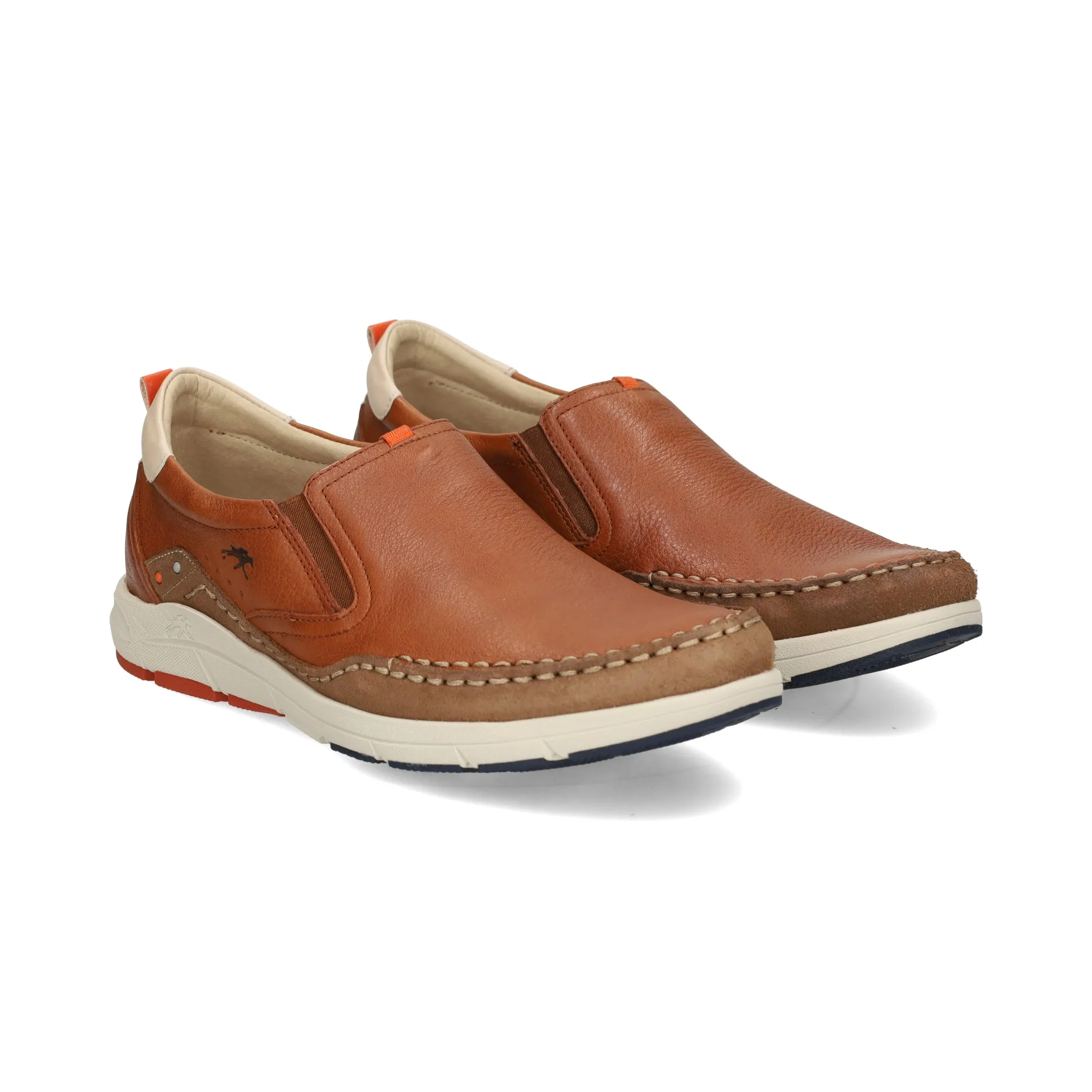 FLUCHOS Mocasines de Hombre CUERO+COM.2