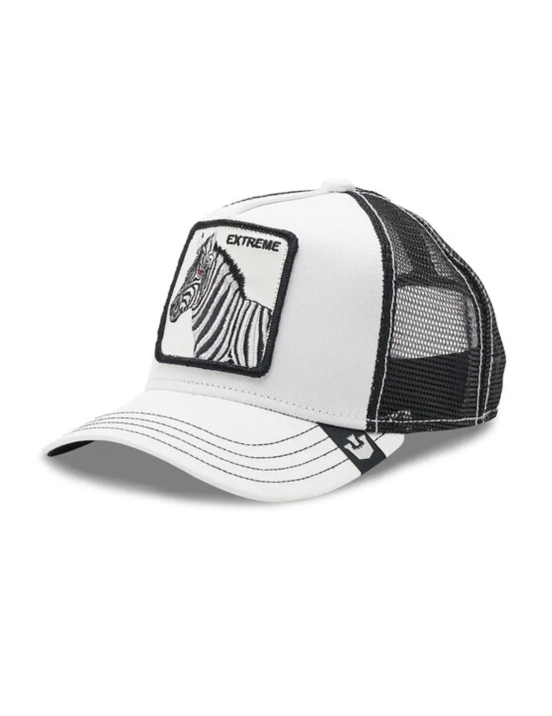 Gorra Goorin Bros Little Stripe blanco de niño o niña