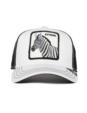 Gorra Goorin Bros Little Stripe blanco de niño o niña