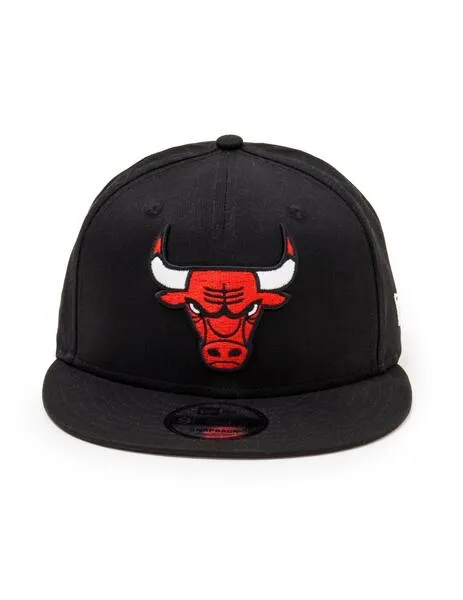 gorra new era bulls 9fifty snapback negro de hombre.