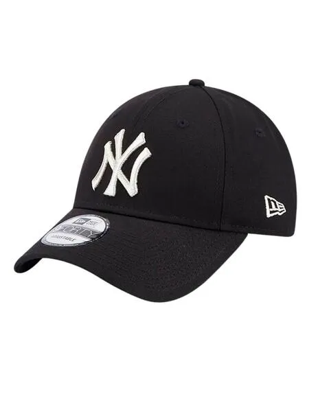 gorra new era neyyan 9forty negro plata de mujer.