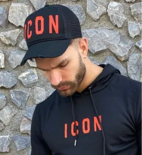 Gorra OVDS ICON - CAPBASIC NEGRO/ROJO