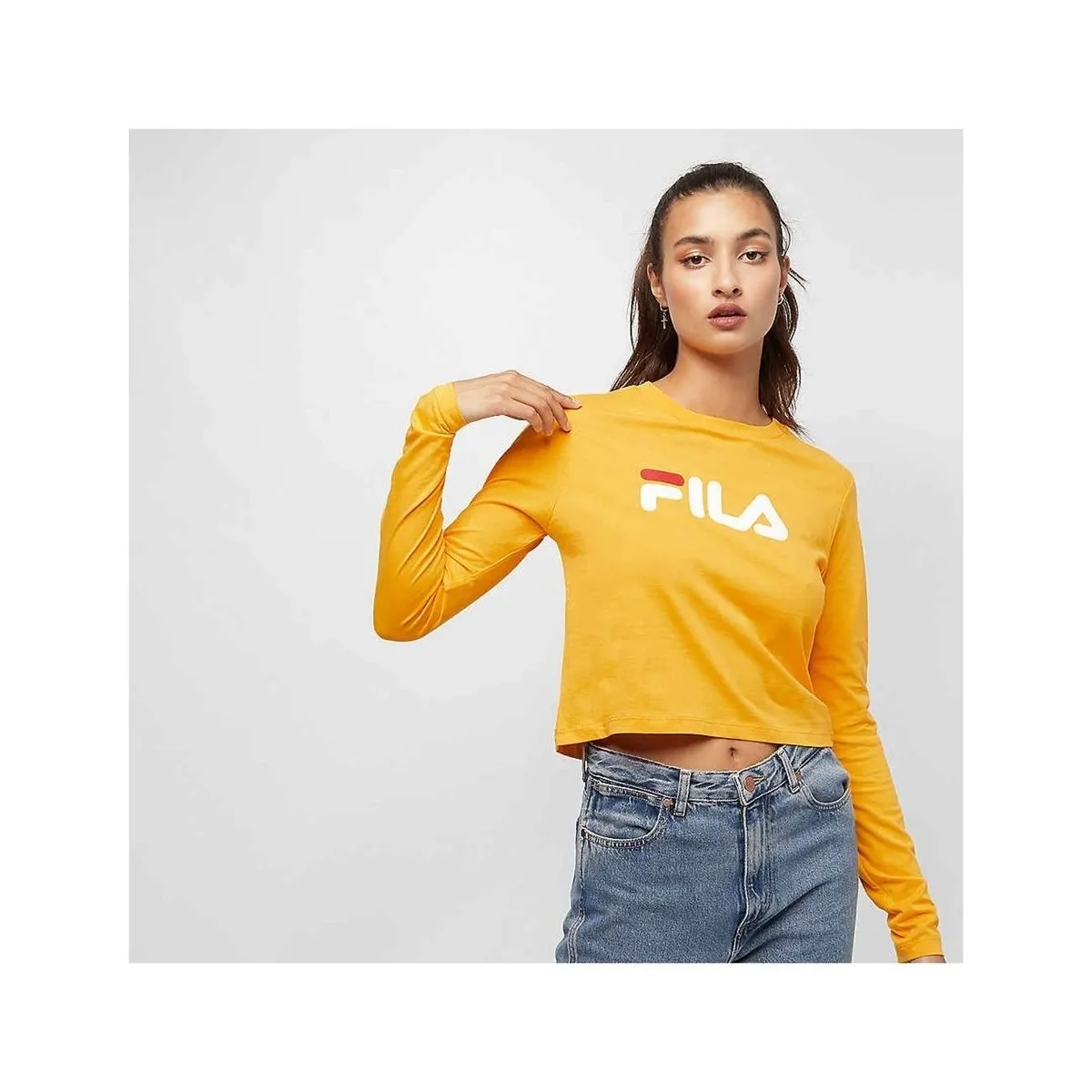 MARCELINE CROPPED LS SHIRT