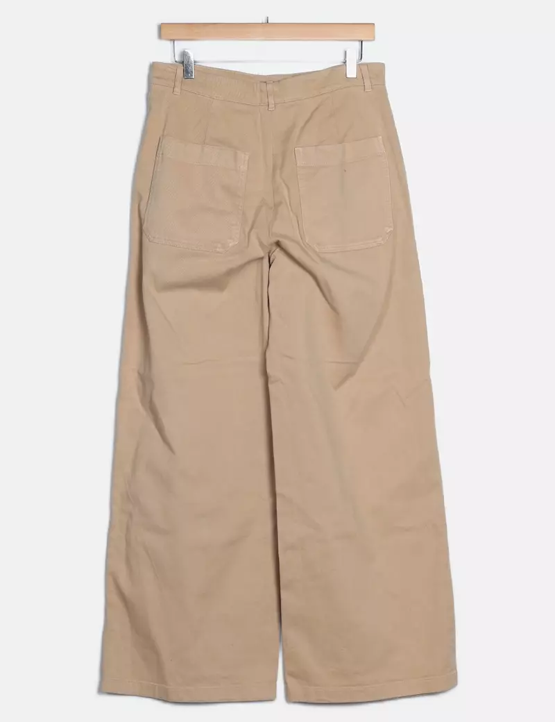 Massimo Dutti Pantalones de tela Anchos