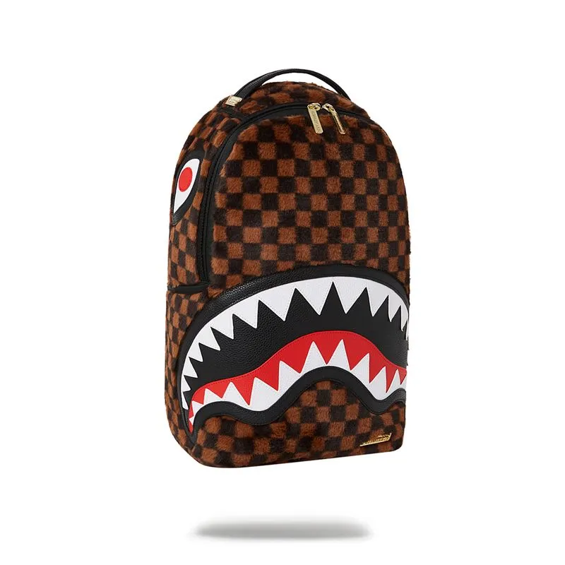 Mochila Urbano Unisex Sprayground De Terciopelo Sharks In Paris