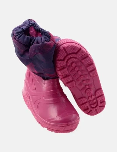 NoName Bota rosa de nieve