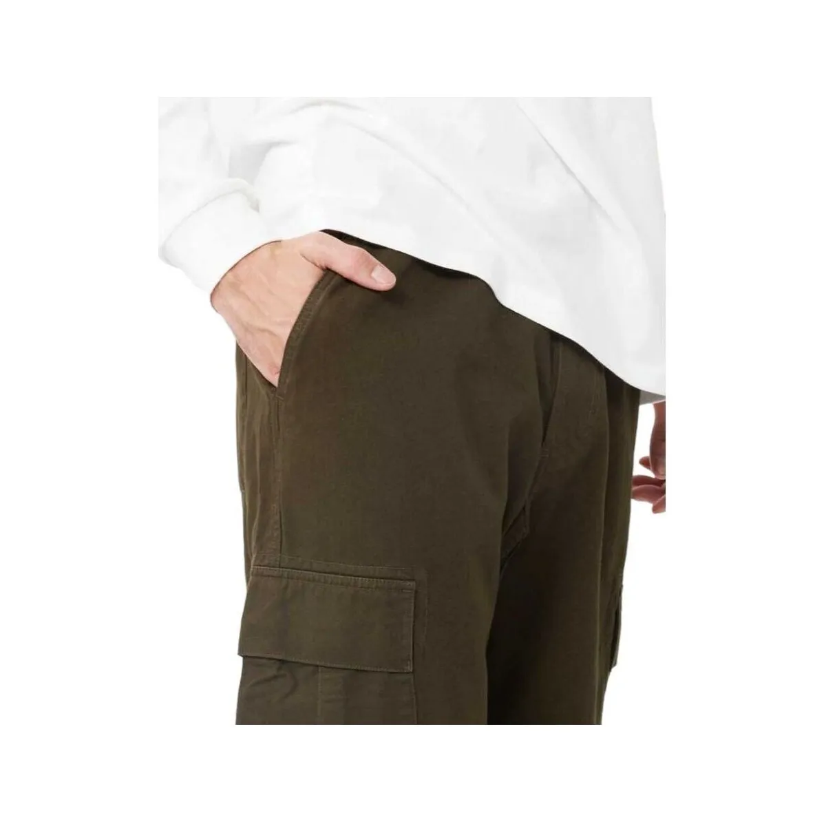 Pantalones Cargo Hombre Deep Green