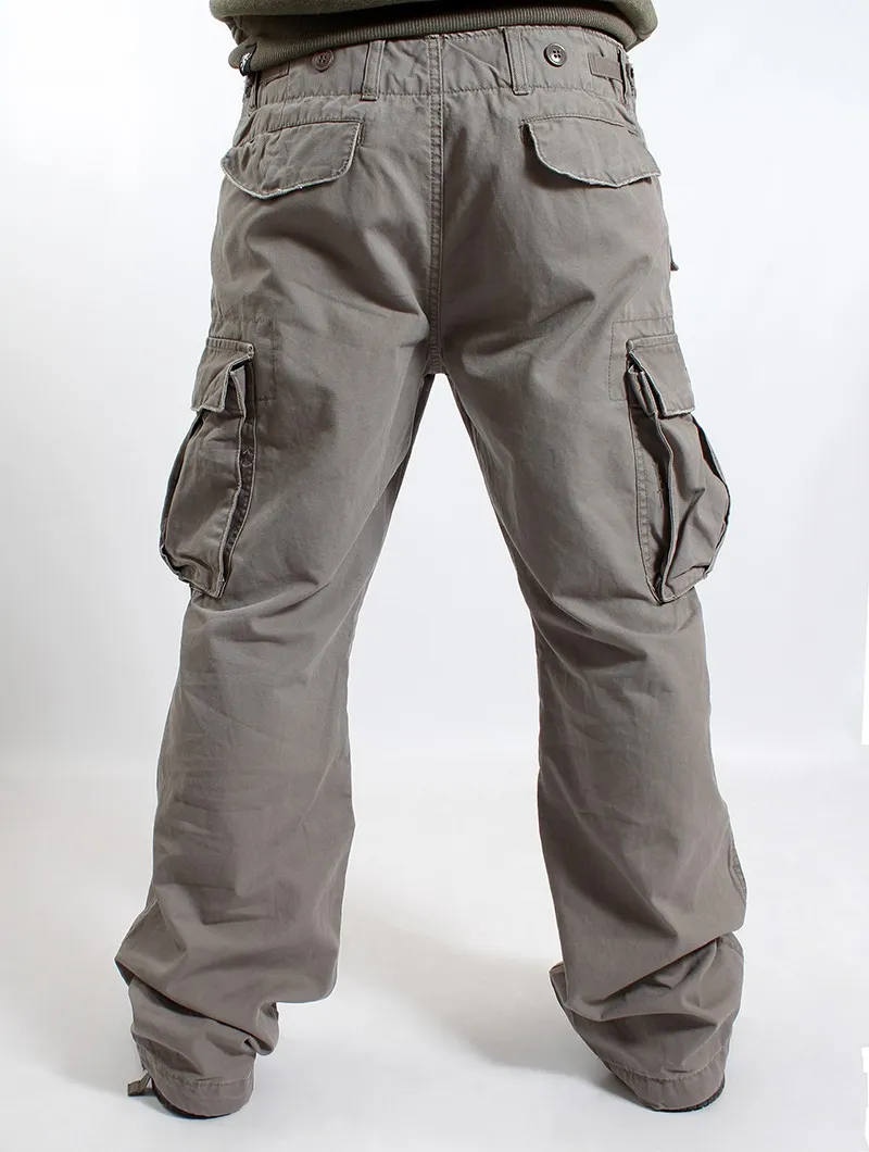 Pantalones cargo Molecule 45030, Grises