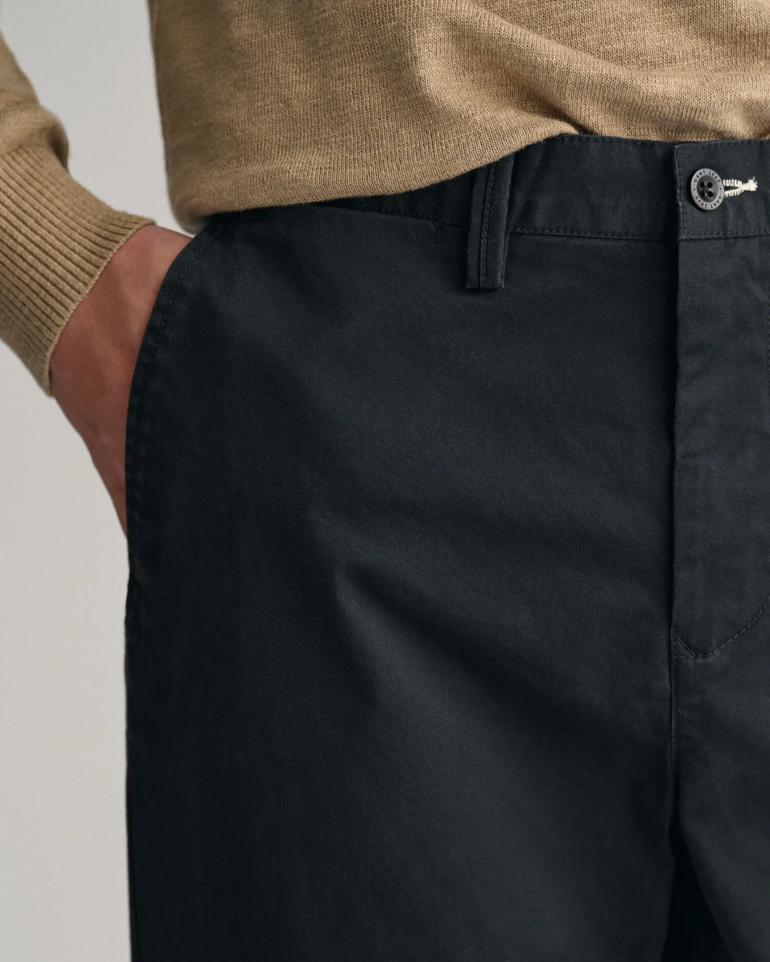 Pantalones chinos Regular Fit de sarga