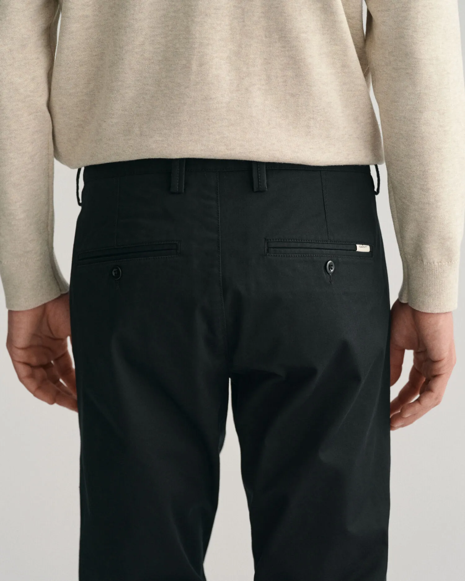 Pantalones chinos Slim Fit de sarga