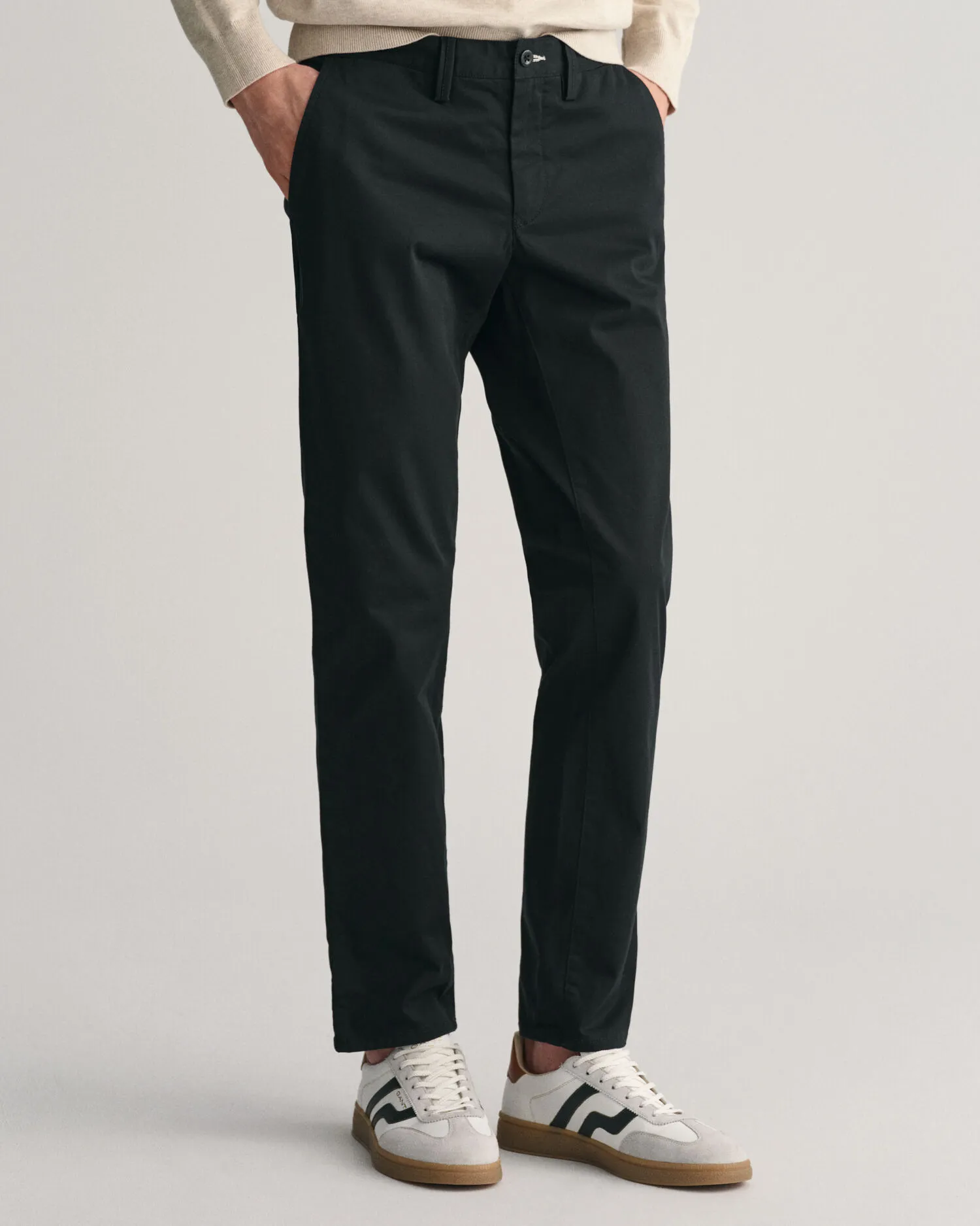 Pantalones chinos Slim Fit de sarga