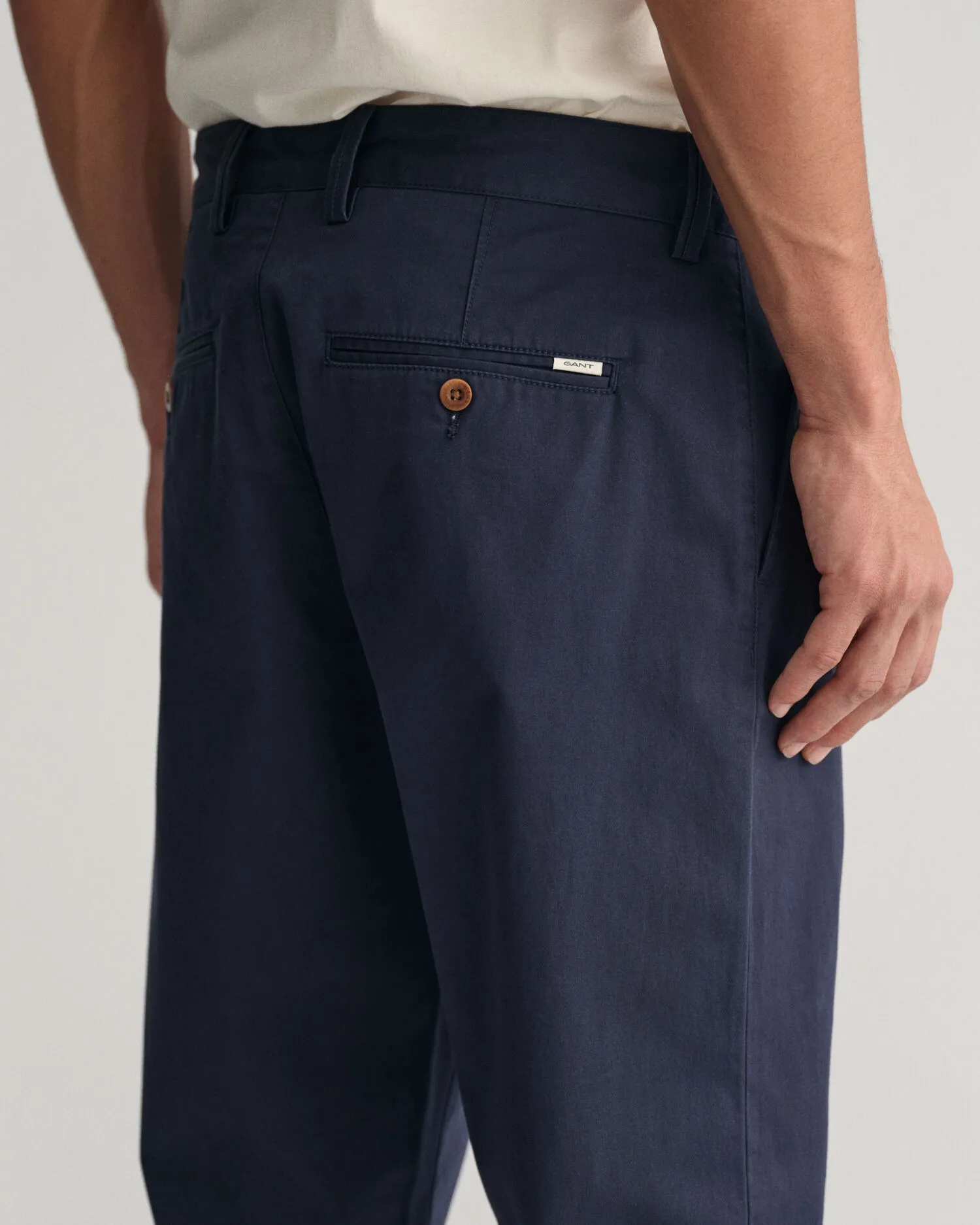 Pantalones chinos Tapered de sarga