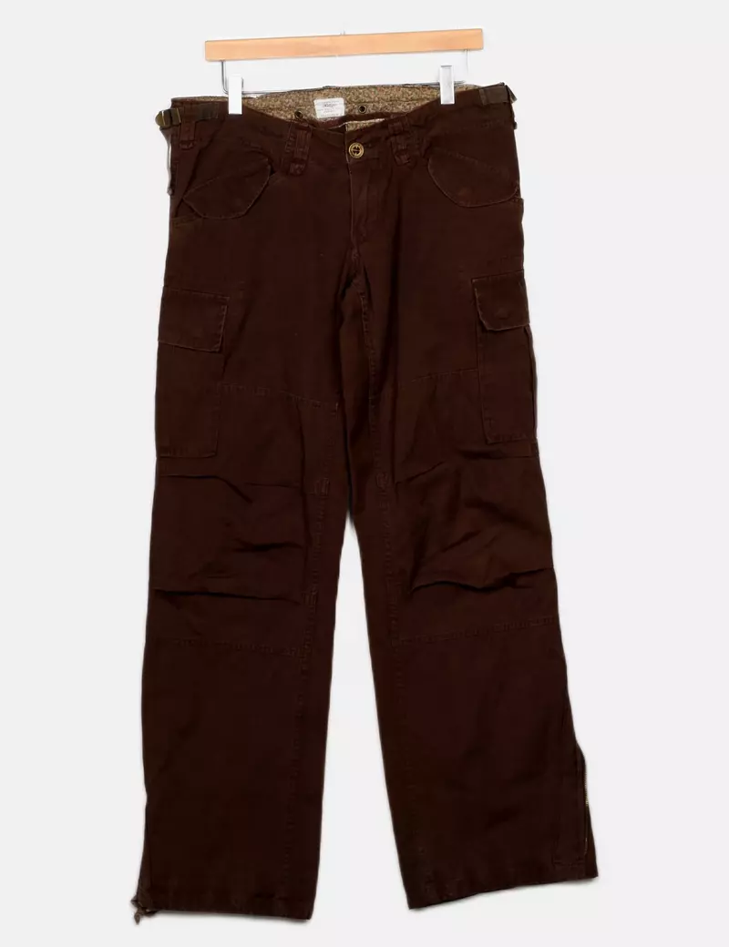 Pull&Bear Pantalones cargo Rectos