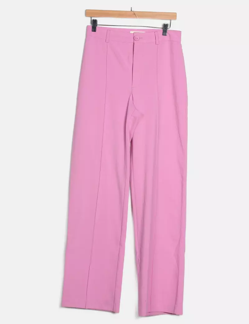 Pull&Bear Pantalones de tela Fluido