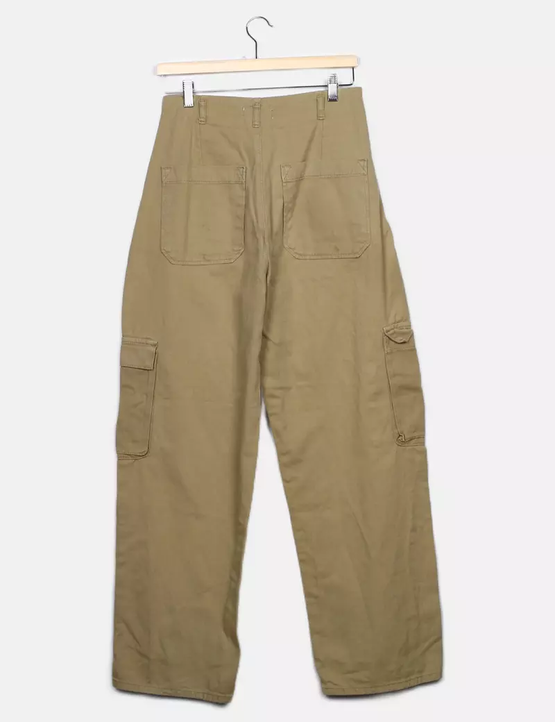 Stradivarius Pantalones cargo Palazzo