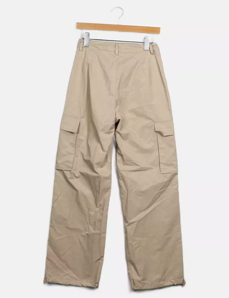 Stradivarius Pantalones cargo Rectos