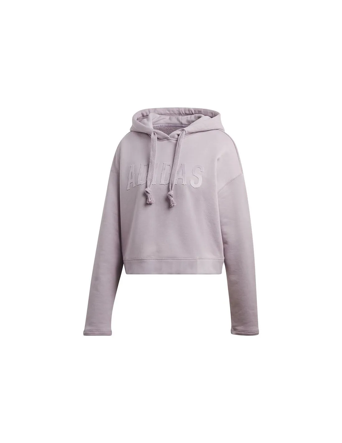 Sudadera adidas Cropped lila Mujer