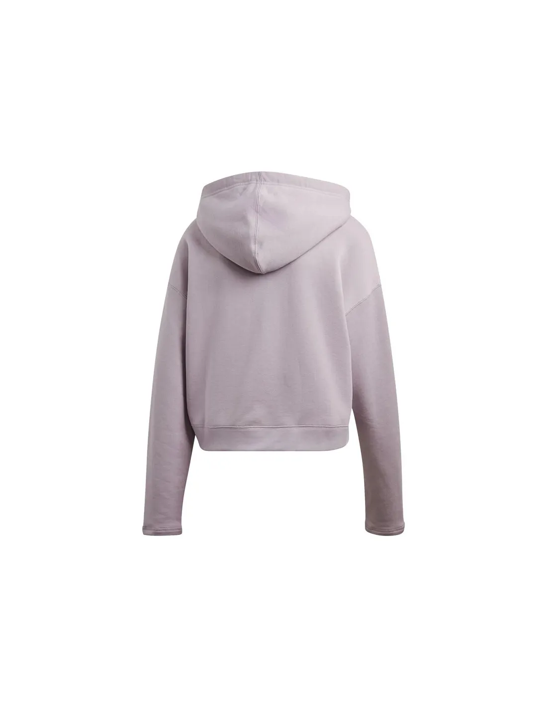 Sudadera adidas Cropped lila Mujer