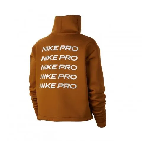 Sudadera - Mujer - Nike Pro Fleece Cropped - BV4056-857