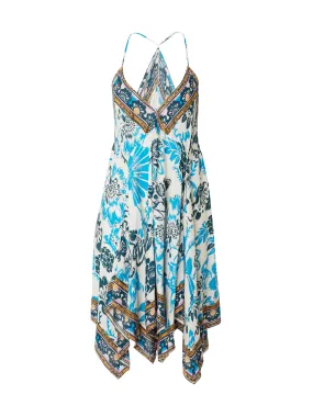 Vestido de verano 'BALI SEASHELL' Free People en Azul, Azul Claro