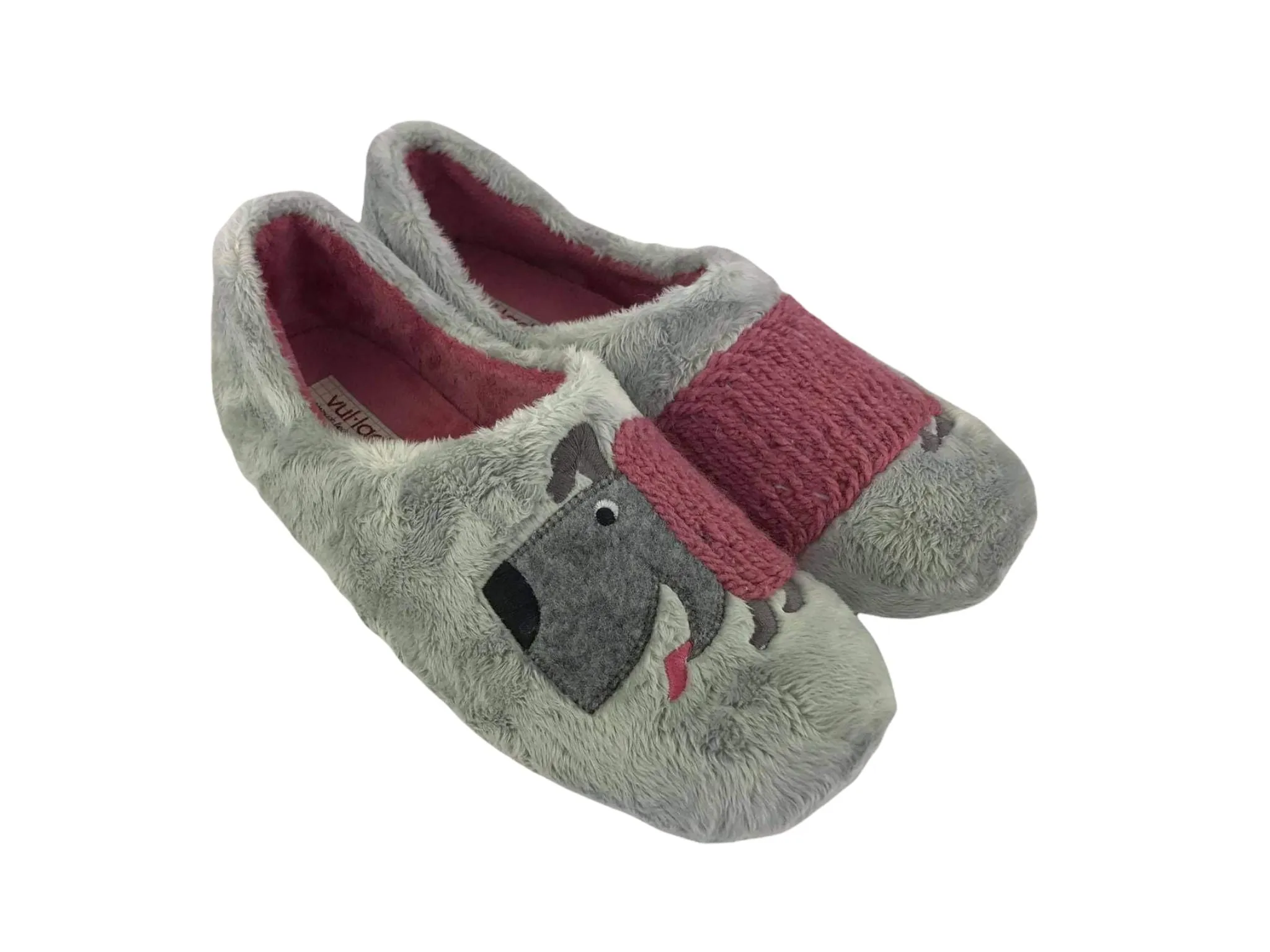 Vulladi | Zapatillas de casa cerradas de mujer Dog Perla