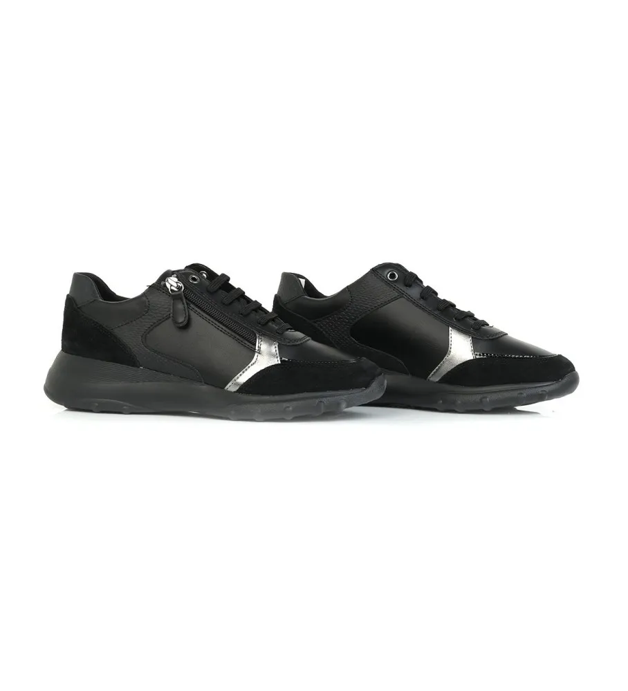 Zapatillas de piel D Alleniee negro