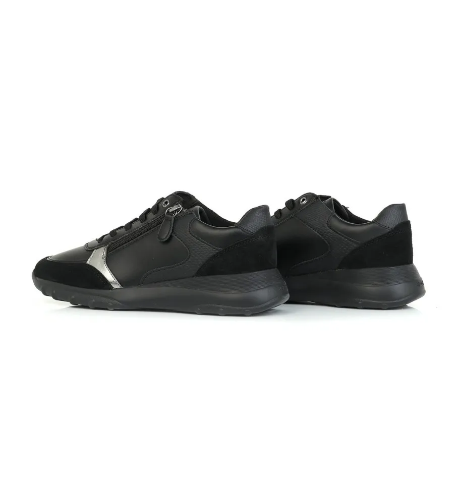 Zapatillas de piel D Alleniee negro