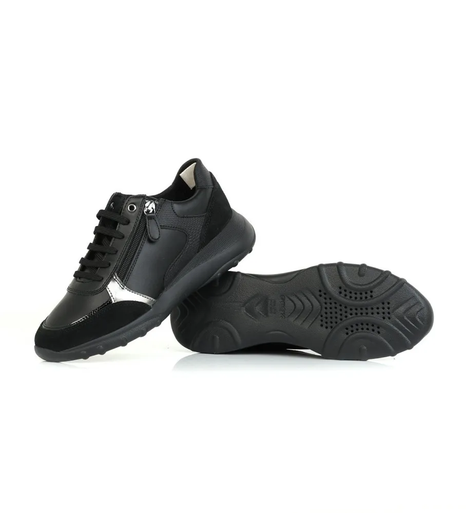 Zapatillas de piel D Alleniee negro